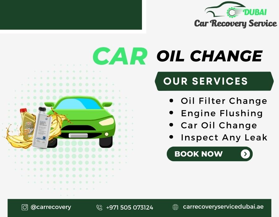 expert oil change service in Dubai