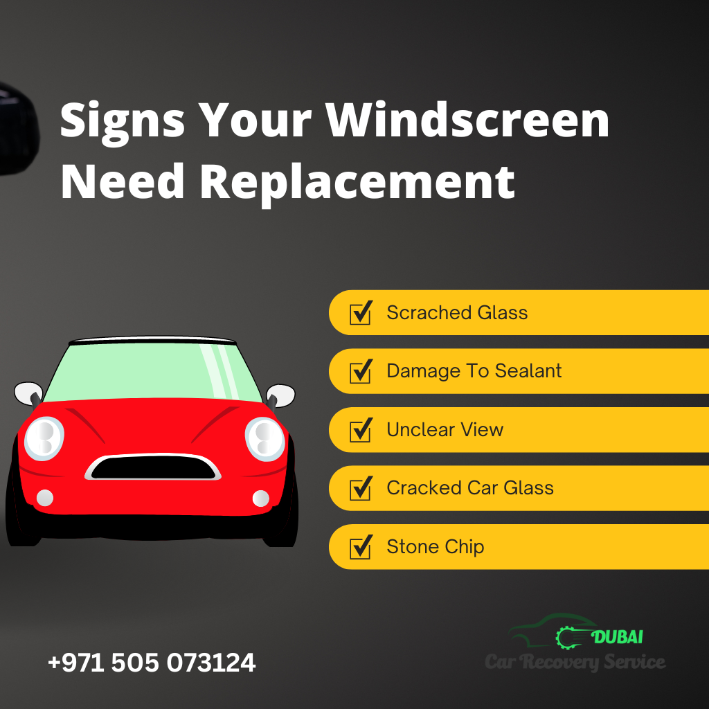 Signs Your Windscreen Need Replacement